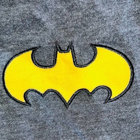 DC Comics Batman Lightweight Super Soft Varsity Jacket Size 2X - Picture 4 of 6